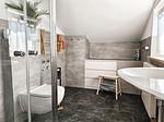 Badezimmer - Anna Mari: Balkon, Meerblick - Top-Hundeurlaub
