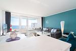 Wohnzimmer - Ostseehoch 11 - Top-Hundeurlaub