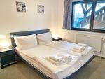 Schlafzimmer - Landpension Dubnitz - Ferienwohnung 01 - Top-Hundeurlaub