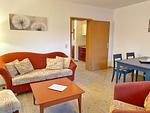 Wohnzimmer - Landpension Dubnitz - Ferienwohnung 01 - Top-Hundeurlaub