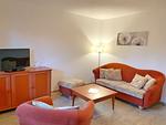 Wohnzimmer - Landpension Dubnitz - Ferienwohnung 01 - Top-Hundeurlaub