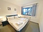 Schlafzimmer - Landpension Dubnitz - Ferienwohnung 01 - Top-Hundeurlaub