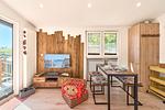 Wohnzimmer - Ferienhaus Koje 119 – mit Zweirad-Garage für Motorrad, Moped & Fahrrad - Top-Hundeurlaub