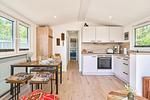 Wohnzimmer - Ferienhaus Koje 119 – mit Zweirad-Garage für Motorrad, Moped & Fahrrad - Top-Hundeurlaub