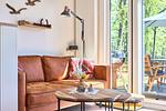 Wohnzimmer - Ferienhaus Koje 119 – mit Zweirad-Garage für Motorrad, Moped & Fahrrad - Top-Hundeurlaub