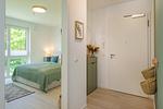 Schlafzimmer - Ferienwohnung Peppi - Top-Hundeurlaub