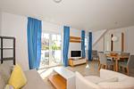Wohnzimmer - FeWo28-6: strandnah,Balkon,Sauna,Pool - Top-Hundeurlaub
