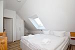 Schlafzimmer - FeWo28-6: strandnah,Balkon,Sauna,Pool - Top-Hundeurlaub