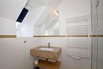 Badezimmer - FeWo28-6: strandnah,Balkon,Sauna,Pool - Top-Hundeurlaub