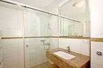 Badezimmer - FeWo28-6: strandnah,Balkon,Sauna,Pool - Top-Hundeurlaub
