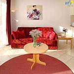 Wohnzimmer - Ferienwohnung 8 - Top-Hundeurlaub