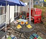Terrasse - Ferienwohnung 8 - Top-Hundeurlaub
