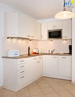 Küche / Küchenzeile - Ferienwohnung 8 - Top-Hundeurlaub