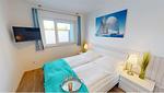 Schlafzimmer - Meerblick 2a - Top-Hundeurlaub