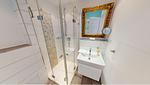Badezimmer - Meerblick 2a - Top-Hundeurlaub