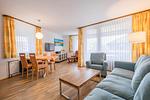 Wohnzimmer - Zwei-Zimmer-Apartment 55/25 - Top-Hundeurlaub