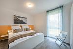 Schlafzimmer - Ferienhaus Abendrot EG mit Sauna und Terrasse - Top-Hundeurlaub
