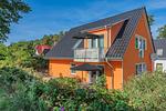 Fassade / Eingang - Ferienhaus Abendrot EG mit Sauna und Terrasse - Top-Hundeurlaub