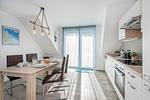 Wohnzimmer - Ferienhaus Sonnenschein OG mit Balkon und Garten mit Spielanlage - Top-Hundeurlaub