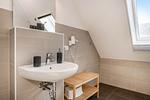 Badezimmer - Ferienhaus Sonnenschein OG mit Balkon und Garten mit Spielanlage - Top-Hundeurlaub