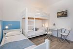 Schlafzimmer - Ferienhaus Himmelblau EG mit Sauna, Terrasse und Garten - Top-Hundeurlaub