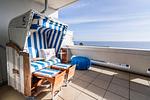 Balkon - App.212 - Strandlage - Top-Hundeurlaub
