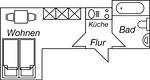 Grundriss - Objekt-Nr. 199 - Strand - Trelleborgallee - Top-Hundeurlaub