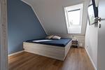 Schlafzimmer - Ferienreihenhaus "Borkum" Lale Andersen 2a "Borkum" - Top-Hundeurlaub
