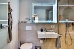 Badezimmer - Ferienwohnung Sperling 30 im Wreecher Idyll Rügen - Top-Hundeurlaub