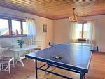 Tischtennisraum im Ferienhaus Stora Hultet in Småland bei Vimmerby - Hus Stora Hultet - Top-Hundeurlaub