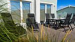 Terrasse - Ferienhaus Kuschelhaus Olpenitz - Top-Hundeurlaub