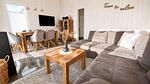 Wohnzimmer - Ferienhaus Kuschelhaus Olpenitz - Top-Hundeurlaub