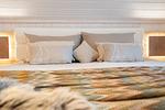 Schlafzimmer - Ferienhaus Kuschelhaus Olpenitz - Top-Hundeurlaub