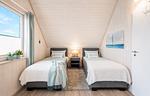 Schlafzimmer - Ferienhaus Kuschelhaus Olpenitz - Top-Hundeurlaub