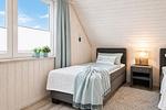 Schlafzimmer - Ferienhaus Kuschelhaus Olpenitz - Top-Hundeurlaub