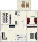 SA12_Ferienhaus "Zum Lochstein"_Kornboden - Ferienhaus Zum Lochstein - Top-Hundeurlaub