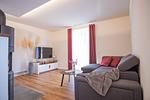 SA12_Ferienhaus "Zum Lochstein"_Wohnzimmer_01 - Ferienhaus Zum Lochstein - Top-Hundeurlaub