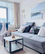 Wohnzimmer - Ferienwohnung Kajüte 7211 Marina Wendtorf - Top-Hundeurlaub