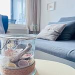 Wohnzimmer - Ferienwohnung Kajüte 7211 Marina Wendtorf - Top-Hundeurlaub