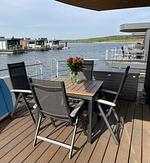 Terrasse - Floatinghouse Heaven on Earth - Top-Hundeurlaub