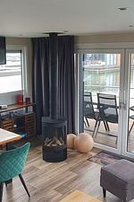 Kamin-/Ofen - Floatinghouse Heaven on Earth - Top-Hundeurlaub