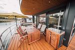 Terrasse - Floatinghouse the Hideaway LP26 - Top-Hundeurlaub