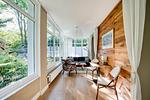 Wohnzimmer - Wald & Meer Apartments, FeWo II: Waldblick - Top-Hundeurlaub