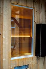 Sauna - Wald & Meer Apartments, FeWo II: Waldblick - Top-Hundeurlaub