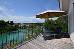 Balkon - Riverside WG 10  - Oberbayern - Top-Hundeurlaub