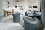 Wohnzimmer - Regina Maris, Wohnung 1 - Top-Hundeurlaub