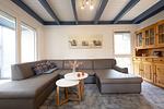 Wohnzimmer - Ferienhaus  Vogelsand 08 - Top-Hundeurlaub