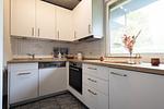 Küche / Küchenzeile - Ferienhaus  Vogelsand 08 - Top-Hundeurlaub