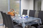 Terrasse - Ferienhaus  Vogelsand 08 - Top-Hundeurlaub