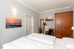 Schlafzimmer - Appartementanlage Strandjuwel Fewo 221 - Top-Hundeurlaub